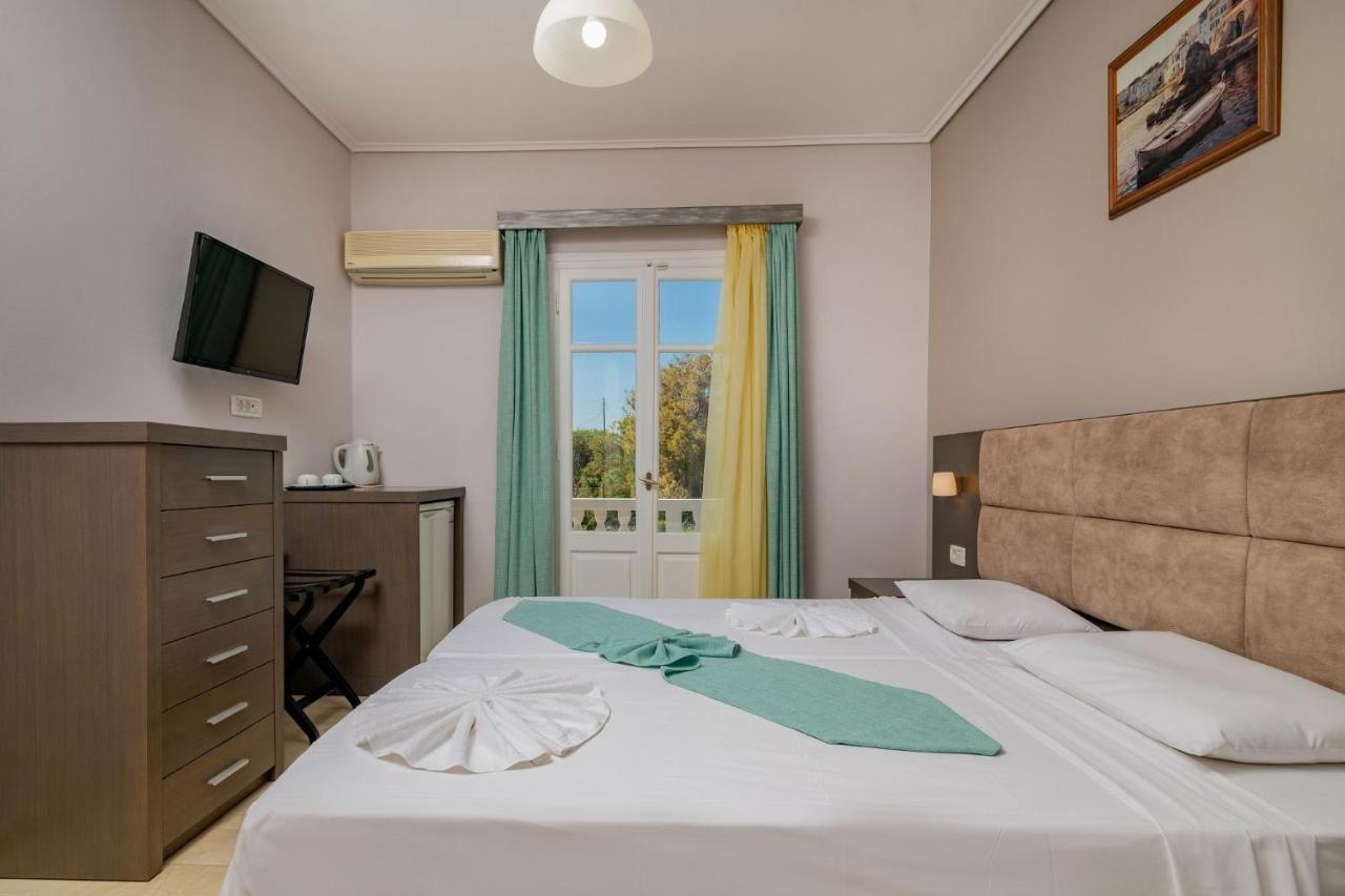 Plaka Beach Resort Vasilikí Rom bilde