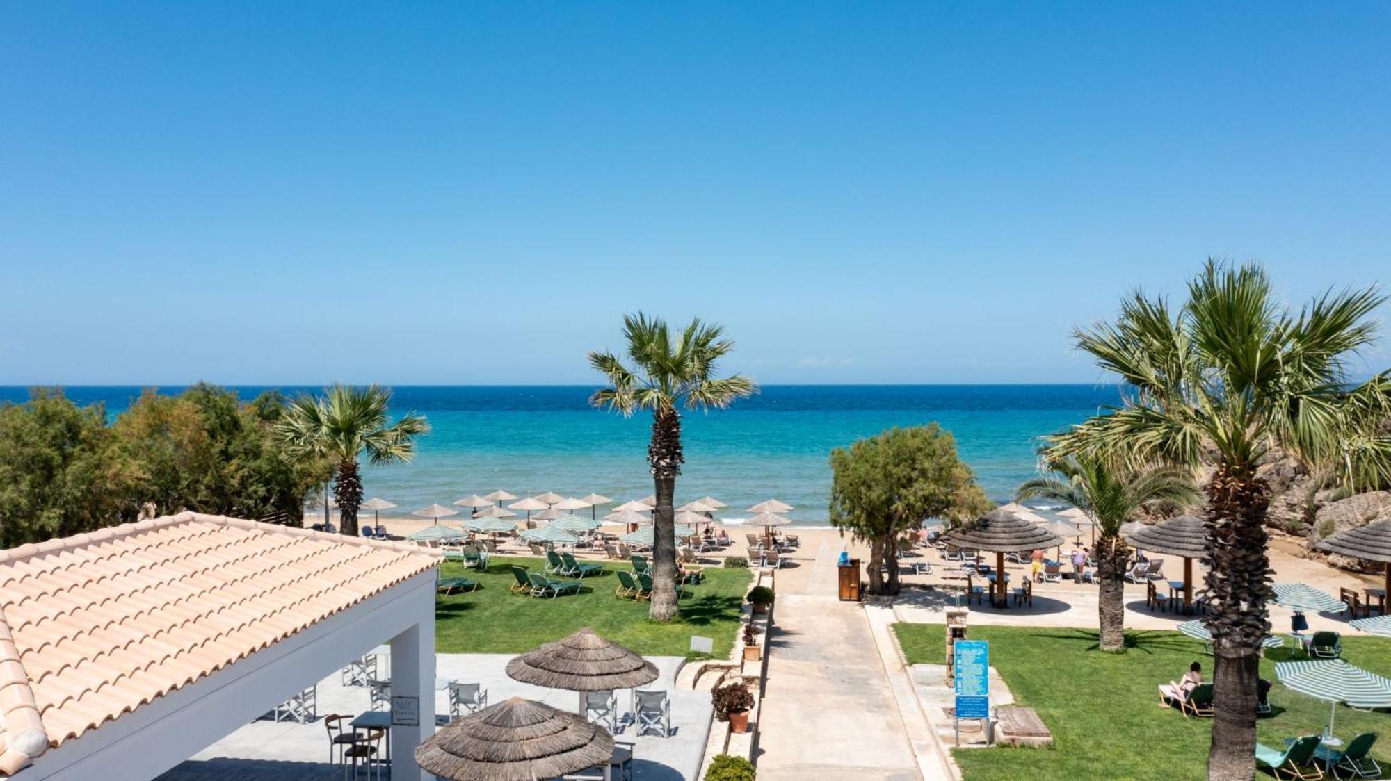 Plaka Beach Resort Vasilikí Eksteriør bilde