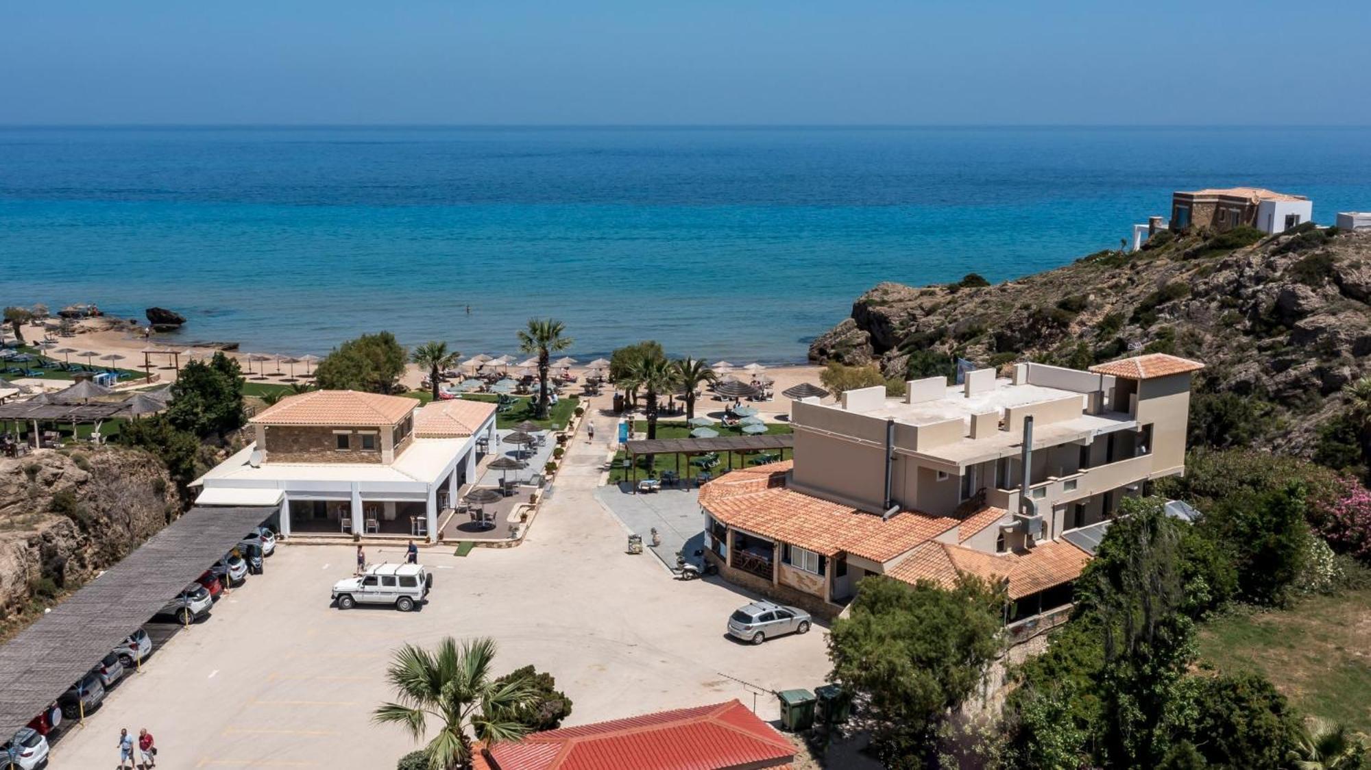 Plaka Beach Resort Vasilikí Eksteriør bilde